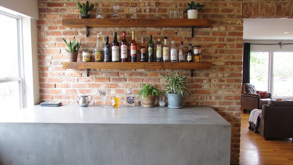 stylish practical bar storage