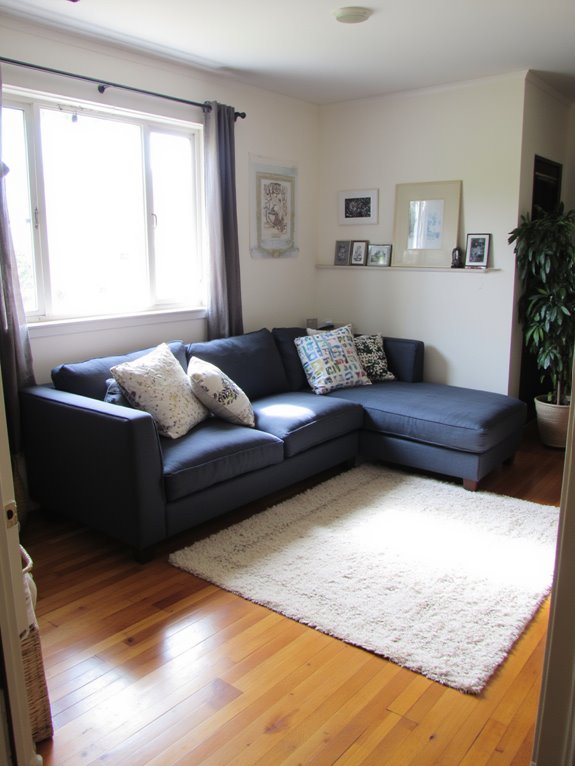 stylish space saving sectional sofas