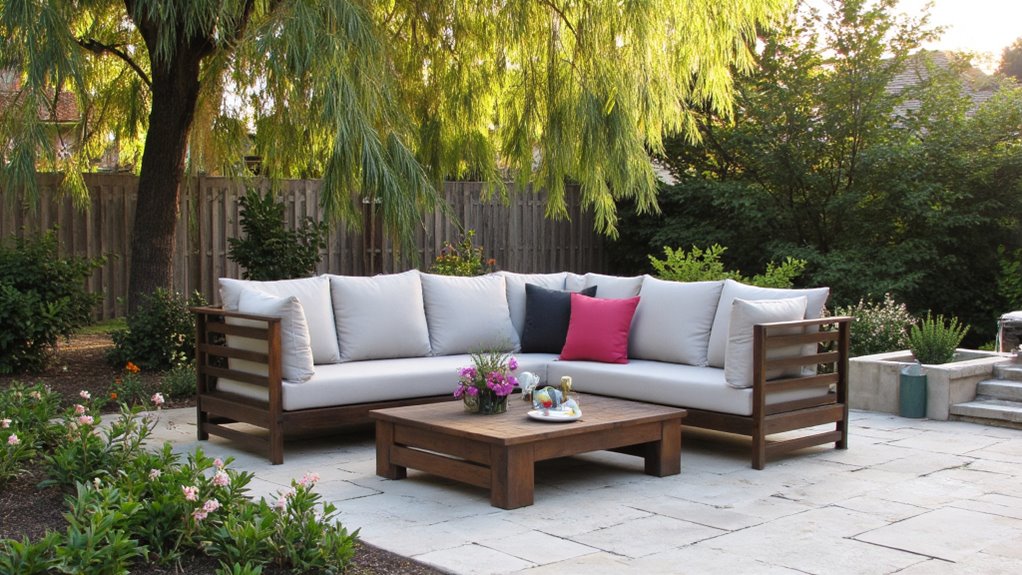 stylish weather resistant outdoor sofas
