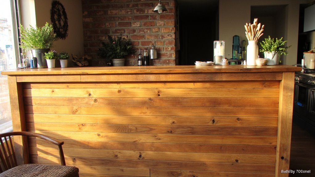 sustainable bar counter designs