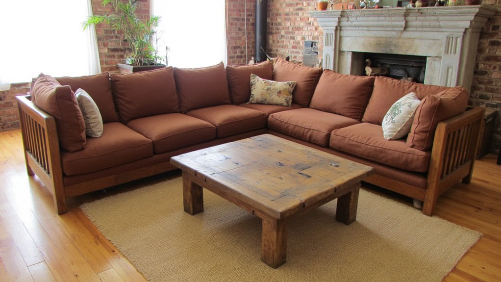 sustainable luxury sectional materials