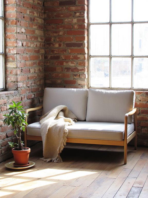 sustainable stylish minimalist sofas