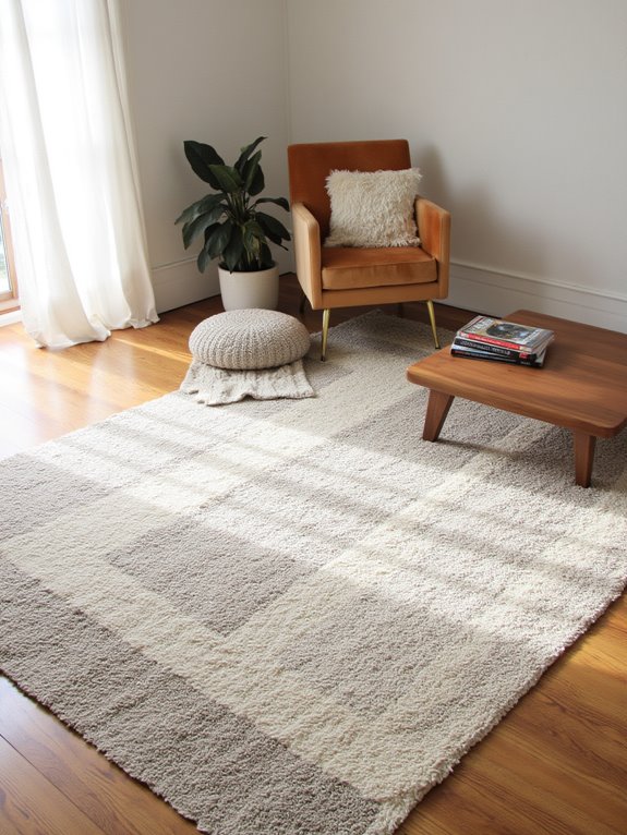 textured rugs enhance comfort