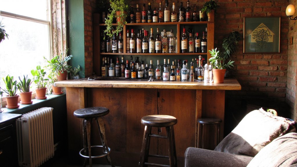 themed home bar designs