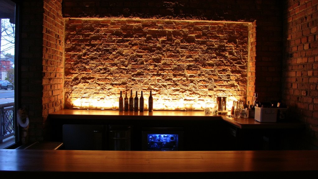 transformative ambient bar lighting