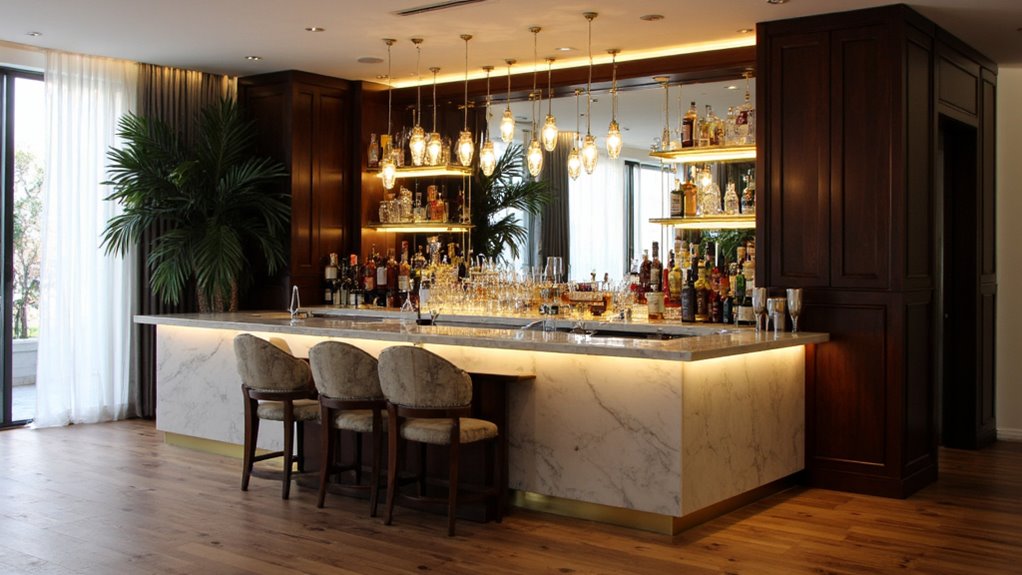 transformative luxury bar lighting
