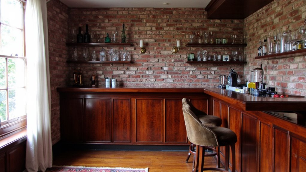 transformative statement bar wall