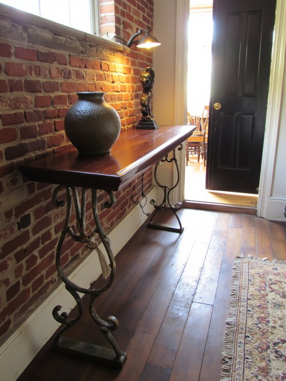 unique console table designs