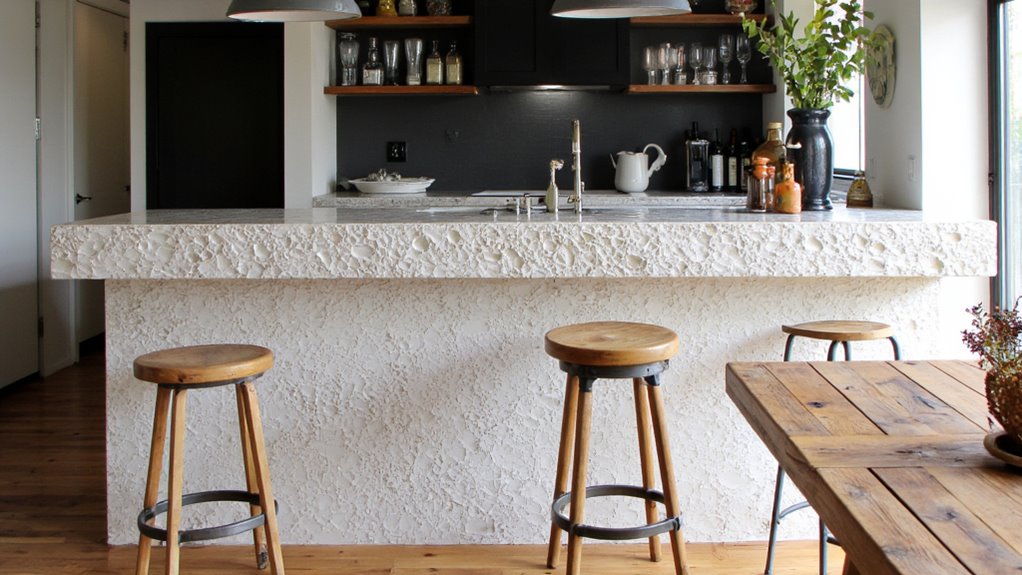 unique countertop material choices