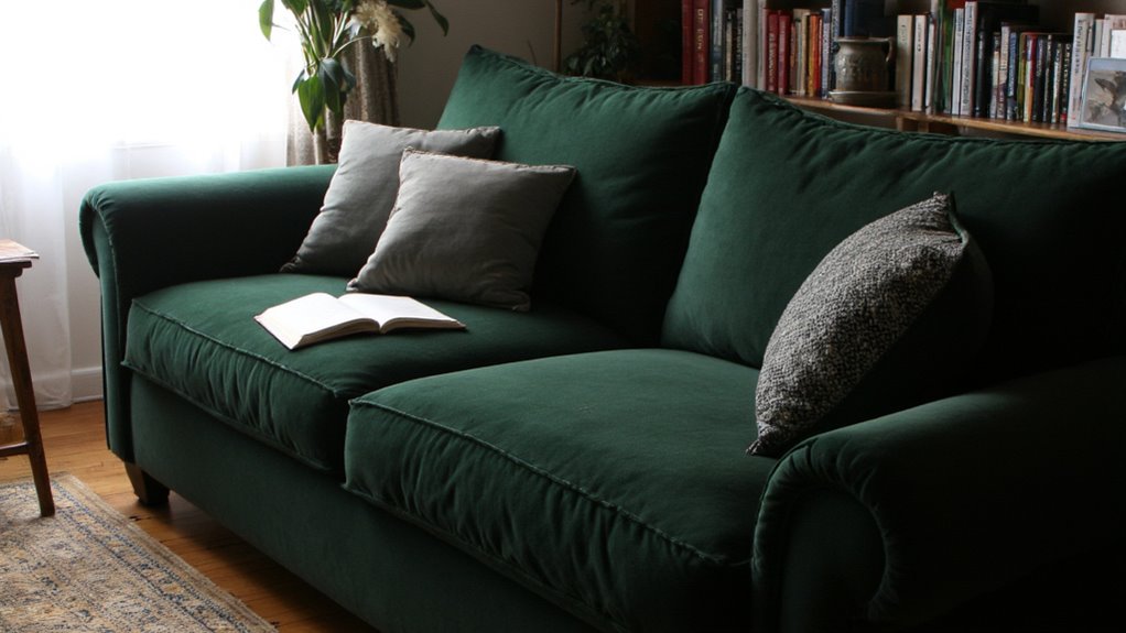velvet sofa cleaning tips