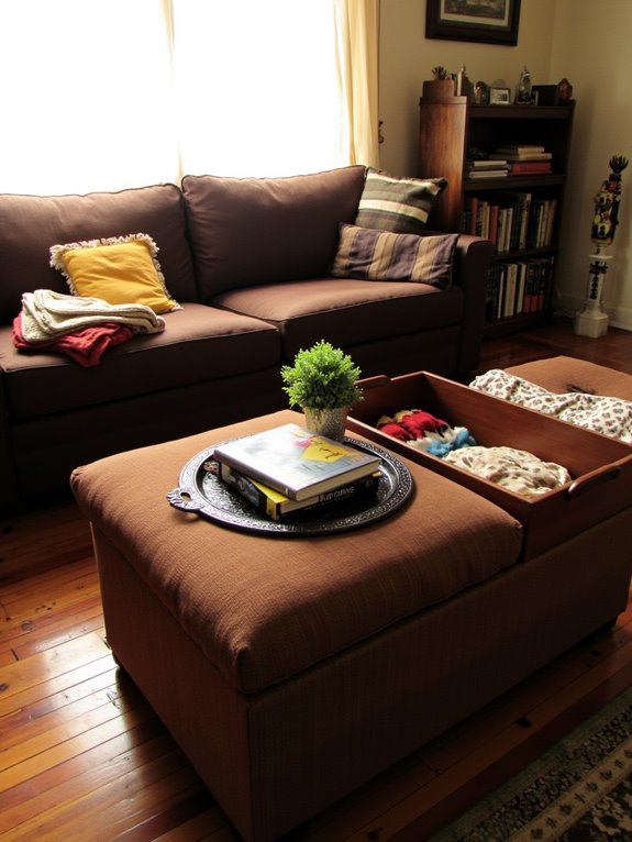 versatile storage and seating