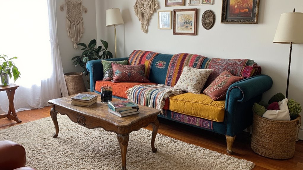 vibrant patterns and textures