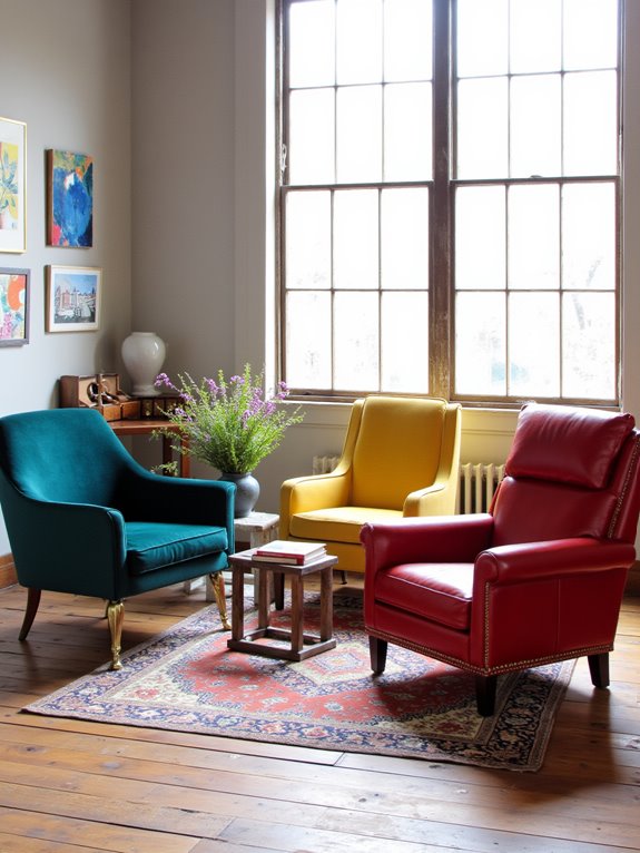 vibrant personality in decor