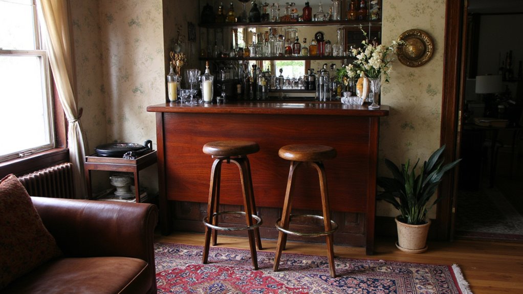 vintage bar cart essentials