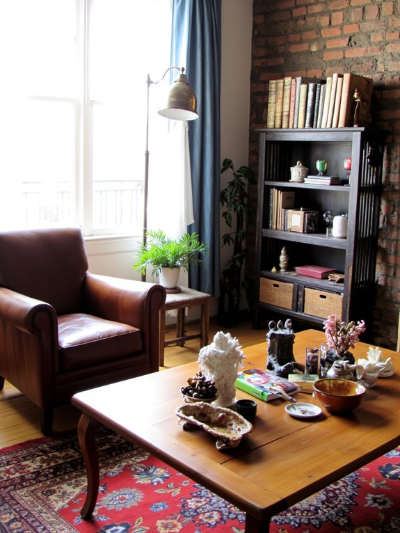 vintage treasures enhance ambiance