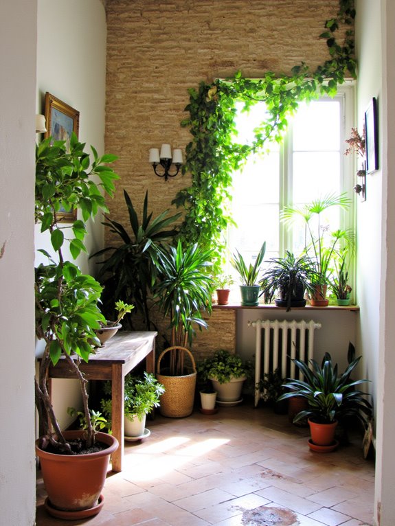 add greenery for freshness