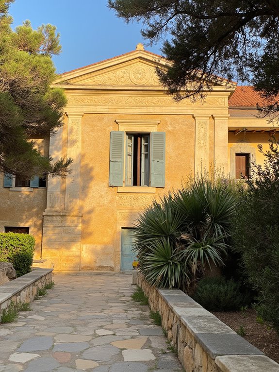 ancient greek architectural elegance