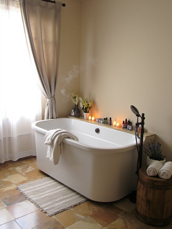 aromatherapy for bathroom relaxation