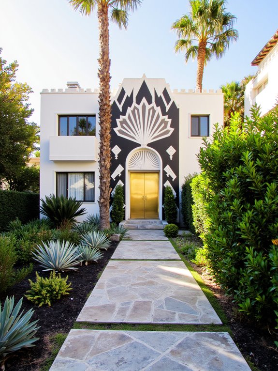 art deco villa elegance