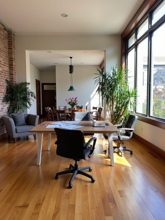 balanced office design strategy