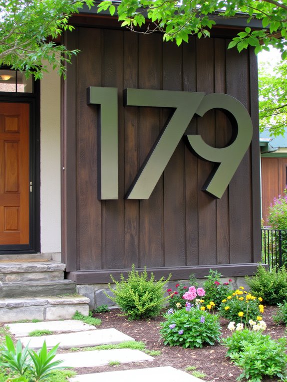 bold and eye catching numbers