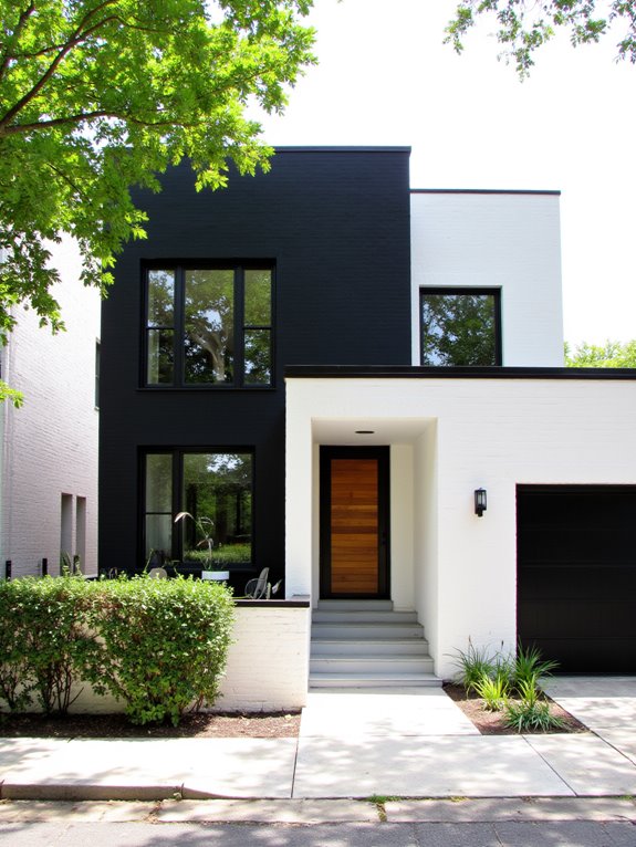 bold color blocking design