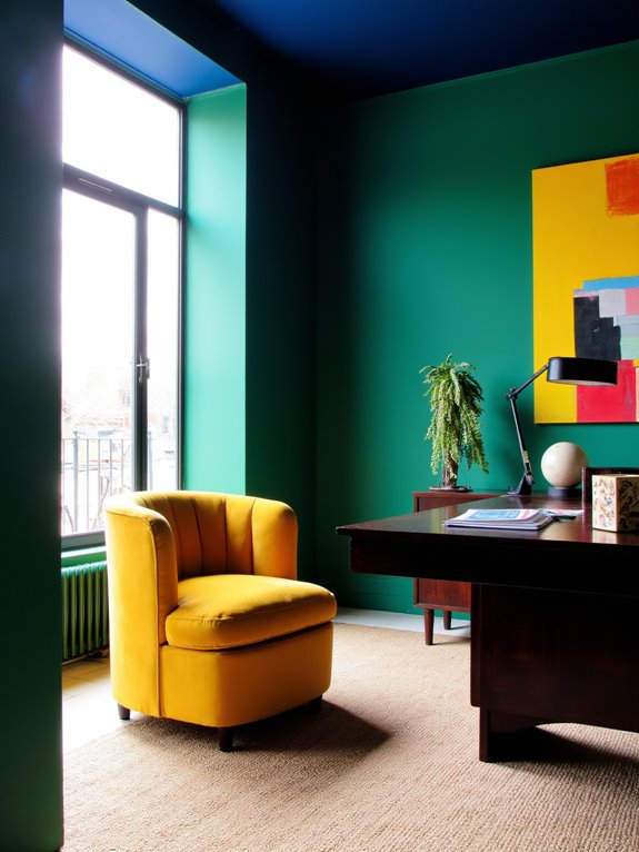 bold colors inspire creativity