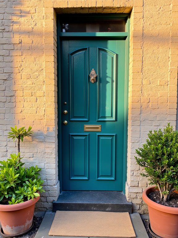 bold entrance welcomes guests