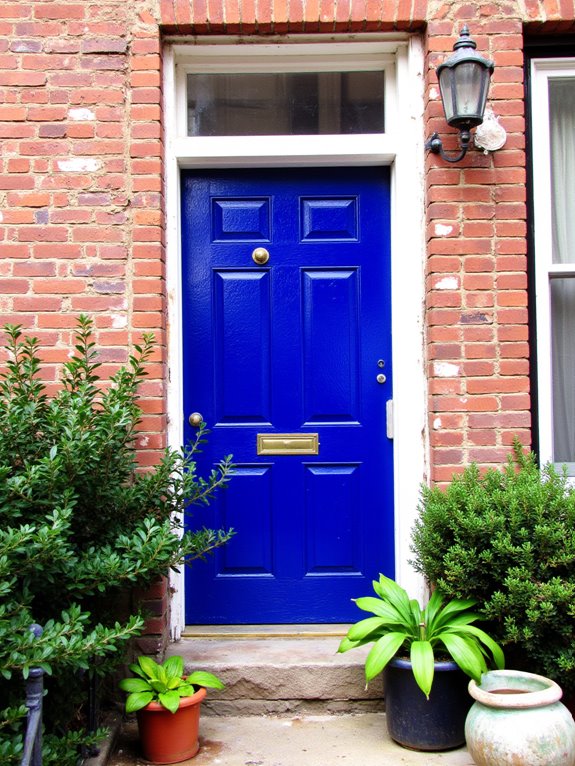bold entryway color choices