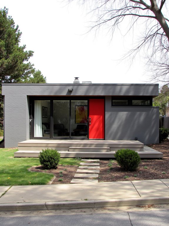 bold statement pieces enhance minimalism