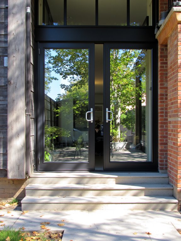 bold statement pivot doors
