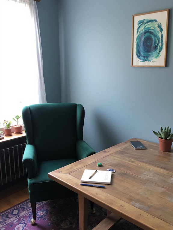 calm cool luxury office