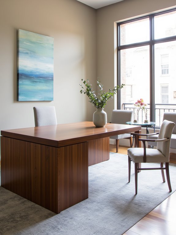 calming color palette choices