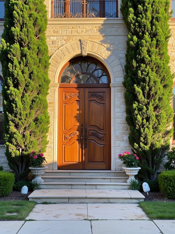 captivating luxury villa entrances