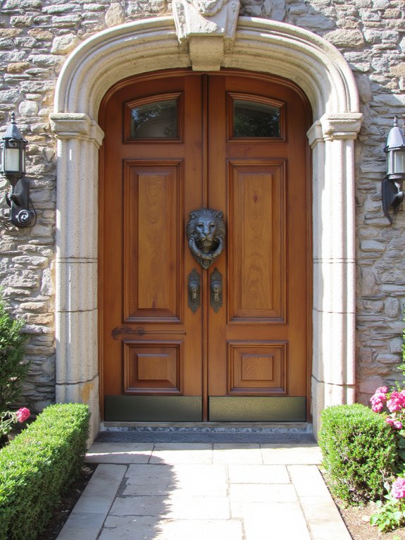 characterful entryway details