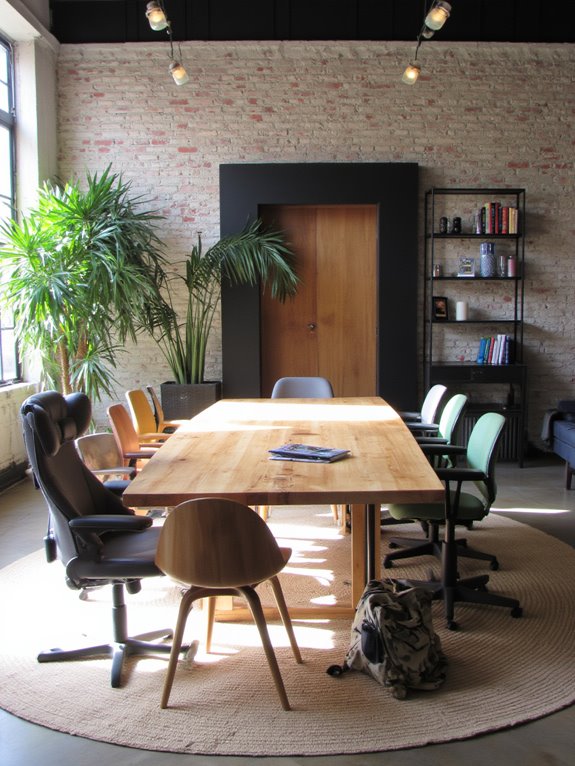 collaborative open office spaces