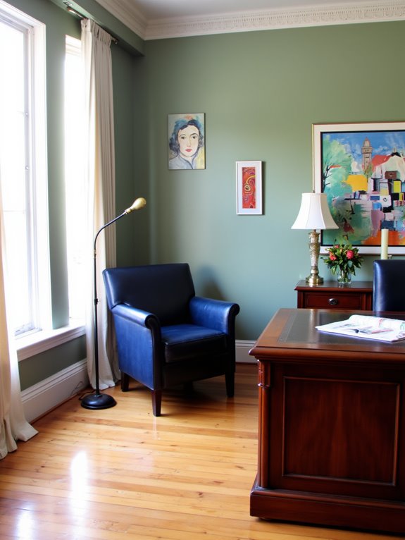 color influences office atmosphere