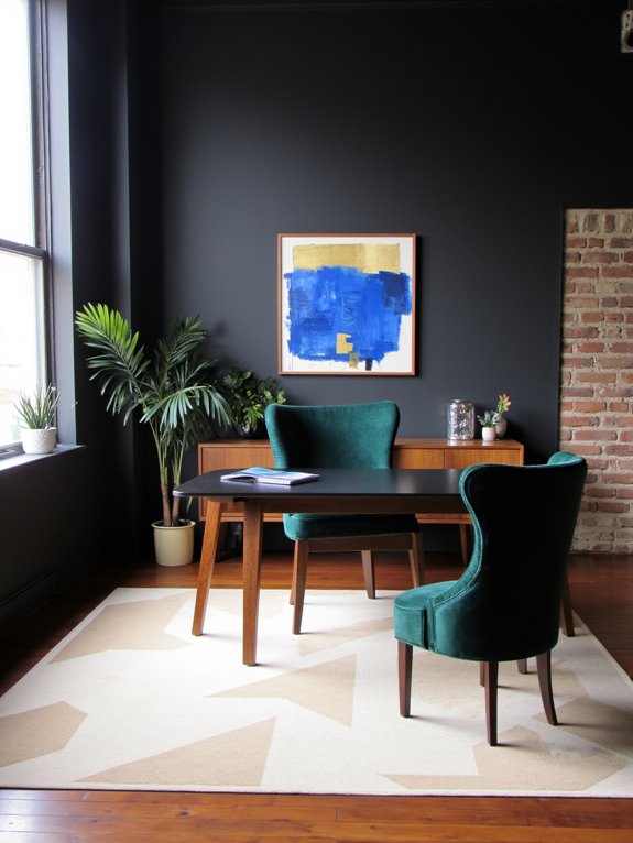 color schemes enhance ambiance