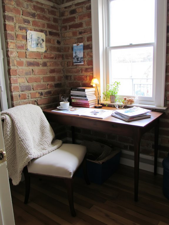 comfortable inviting workspace atmosphere