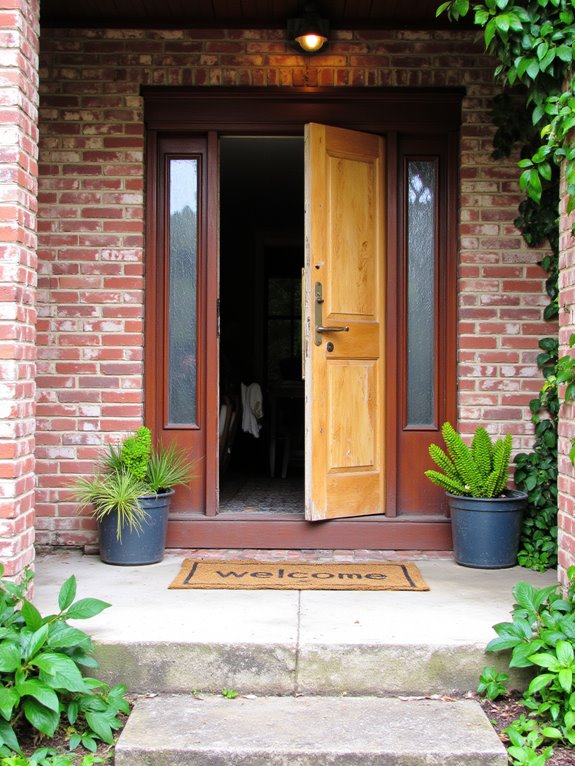 common entryway door issues