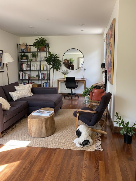 cozy functional living space