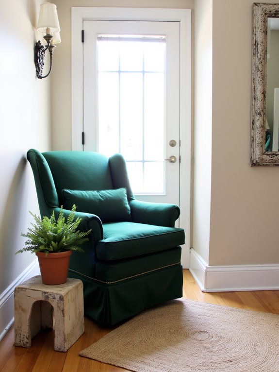 cozy inviting sitting area