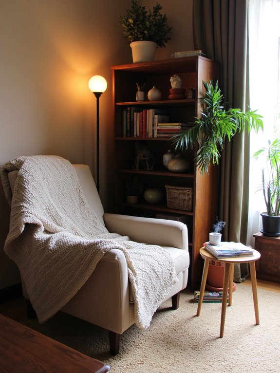 cozy office relaxation spaces