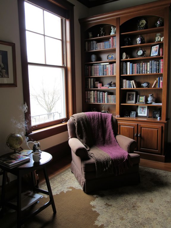 cozy reading nook retreat