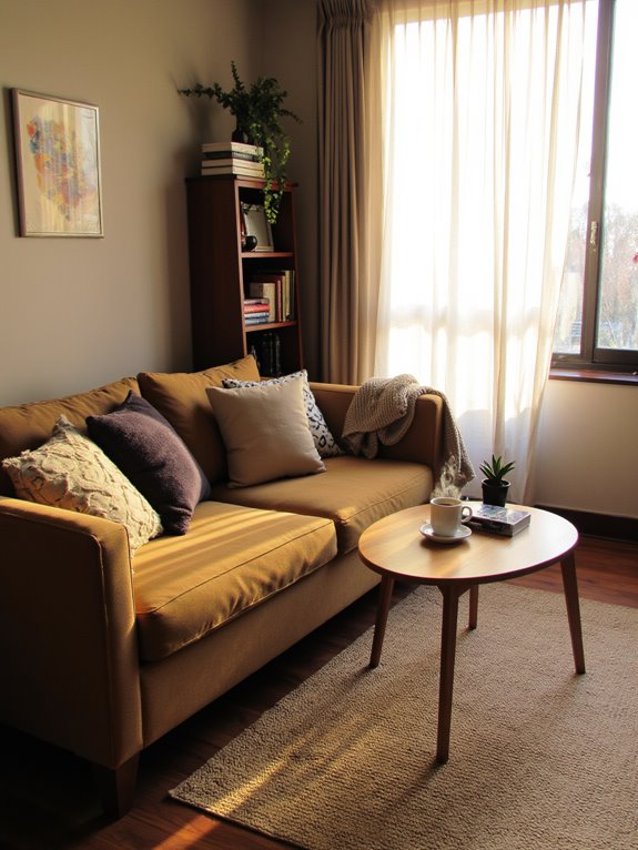 cozy relaxation break space