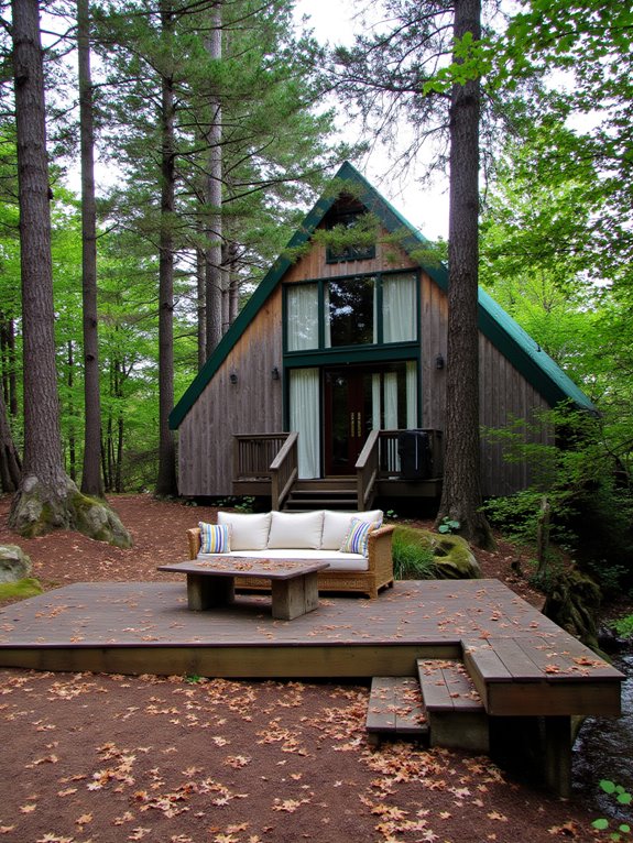 cozy rustic luxury retreat