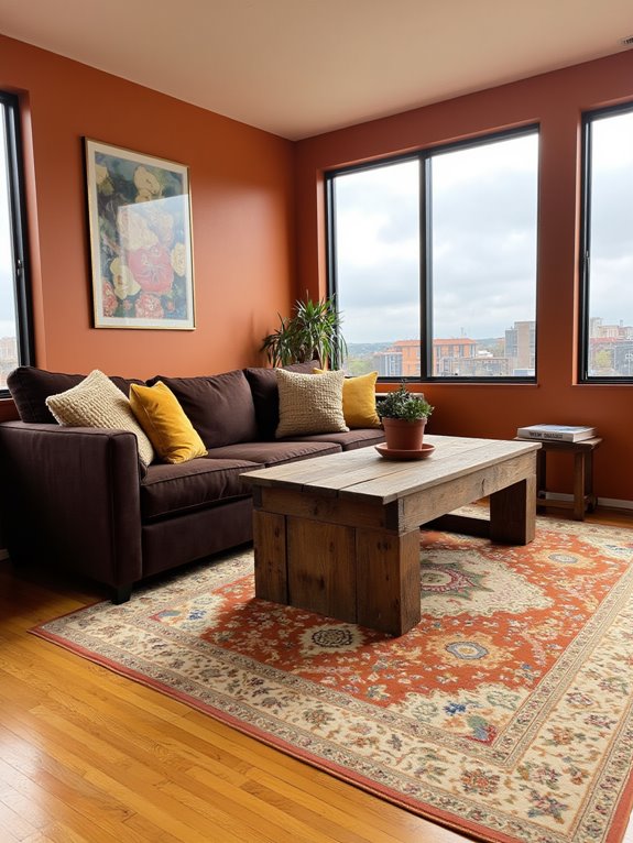 cozy warm color palette