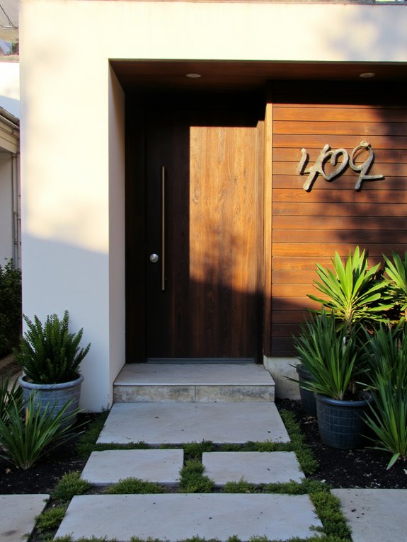 creative and unique house numbers