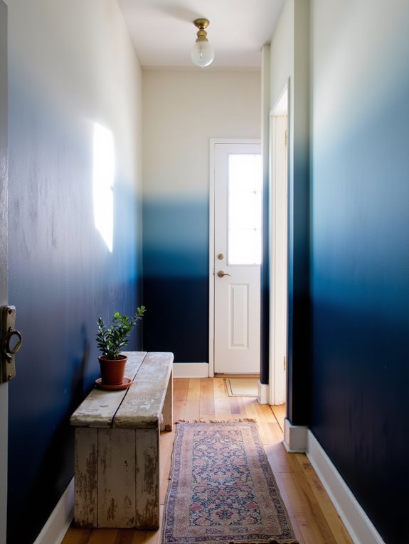 creative hallway paint techniques