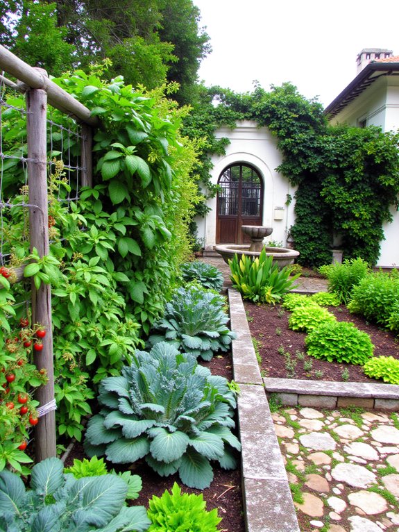 edible plants enhance gardens